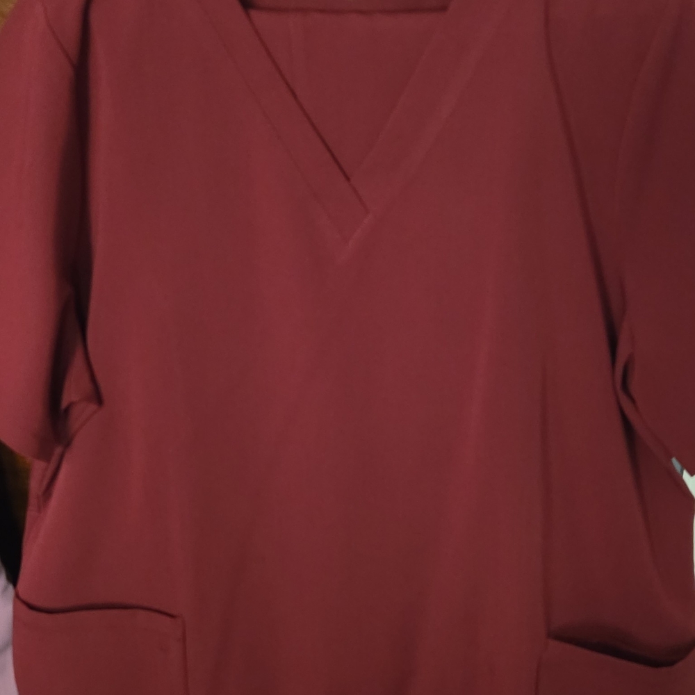Red Boxy Blouse with Boxy Style